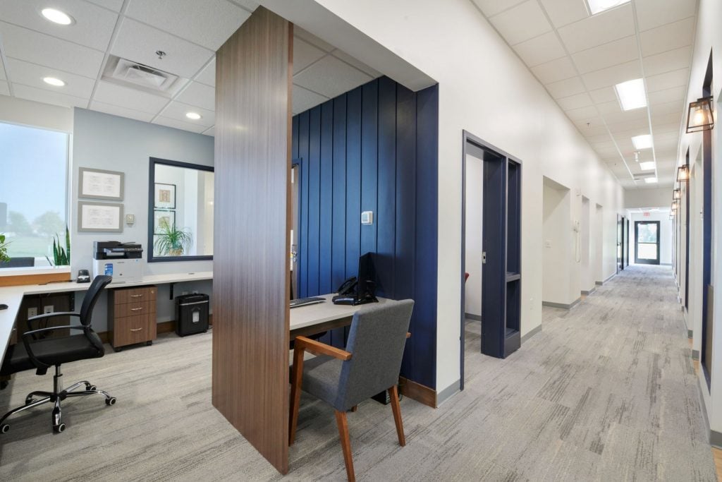 Interior of PRACTICE_NAME} office