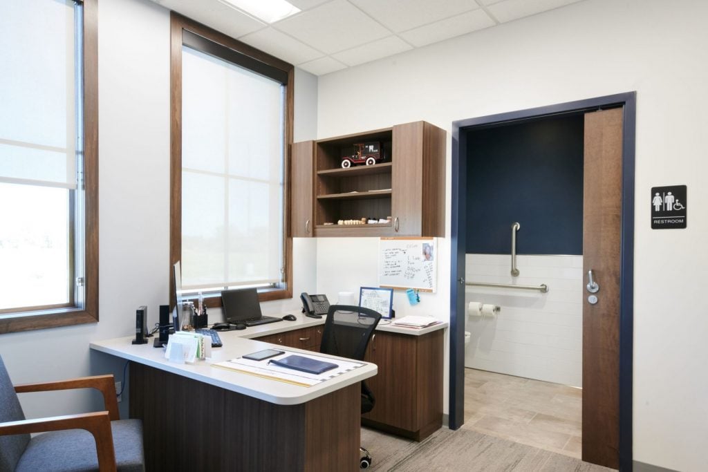 Interior of PRACTICE_NAME} office